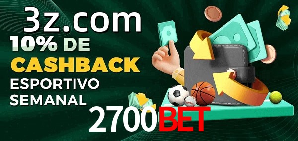 10% de bônus de cashback na 2700BET